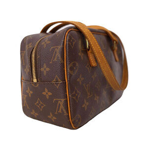 Louis Vuitton Brown Cite Monogram Bag Shoulder Leather